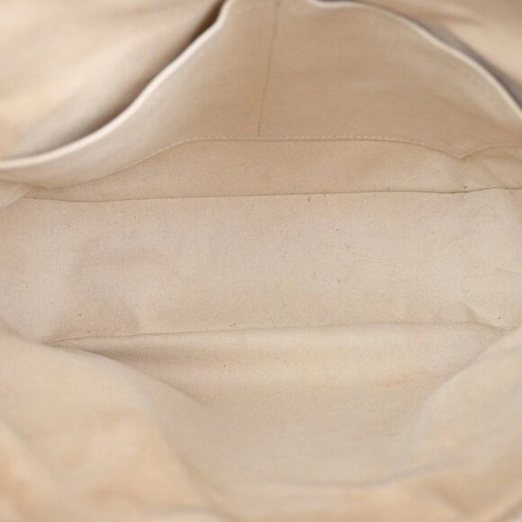 LOUIS VUITTON Siracusa PM Shoulder Bag Damier Azur Leather White N41113 84AA030 - Picture 7 of 16